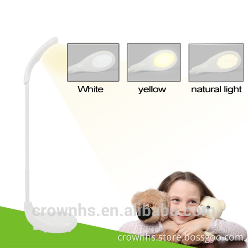 2016 Latest Abs Plastic modern table led lamp Dimmable cordless rechargeable led lamp